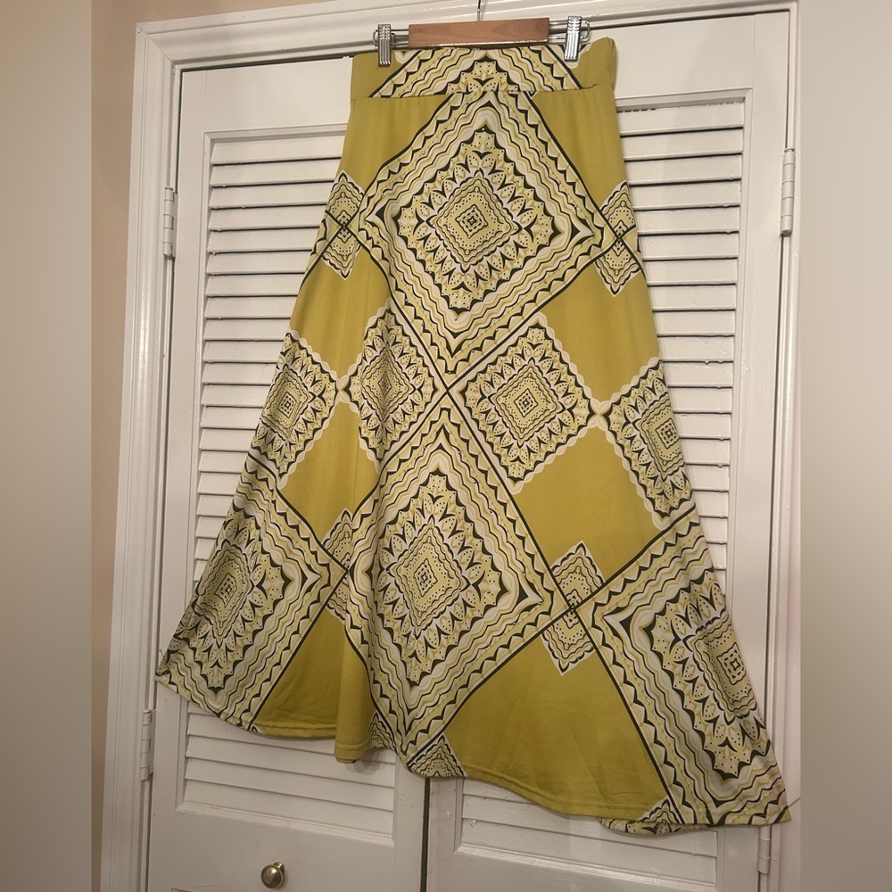 Metro Wear Studded A-line full skirt